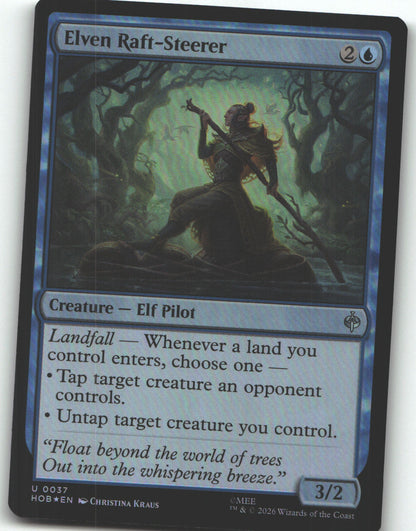 Elven Raft-Steerer