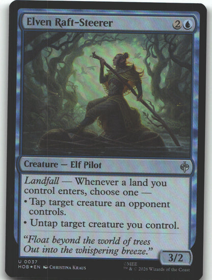Elven Raft-Steerer