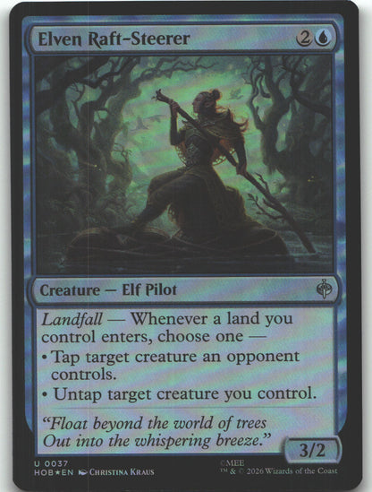 Elven Raft-Steerer
