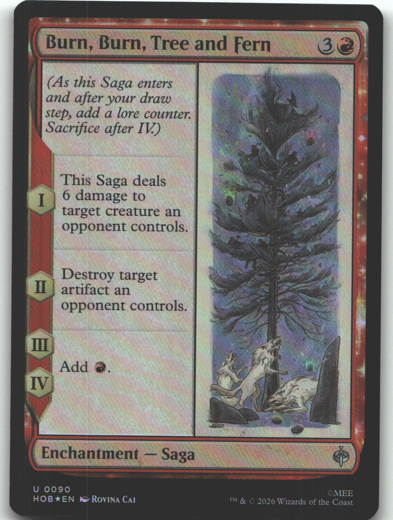 Burn, Burn, Tree and Fern