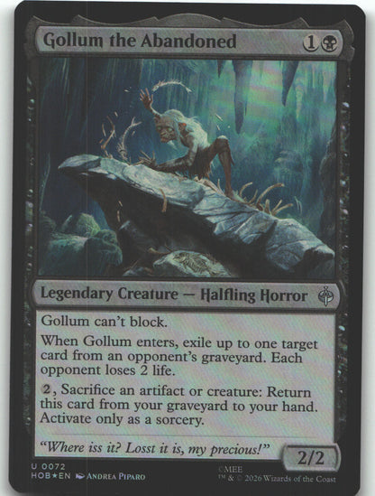 Gollum the Abandoned
