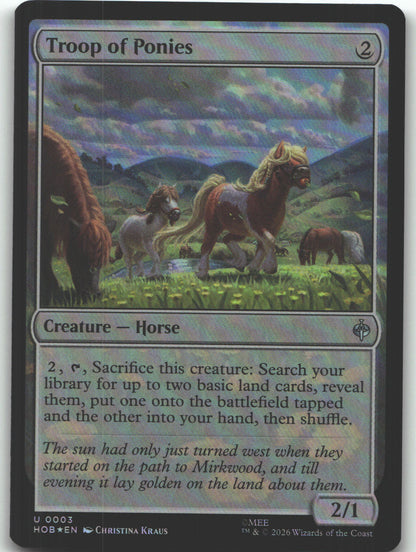 Troop of Ponies