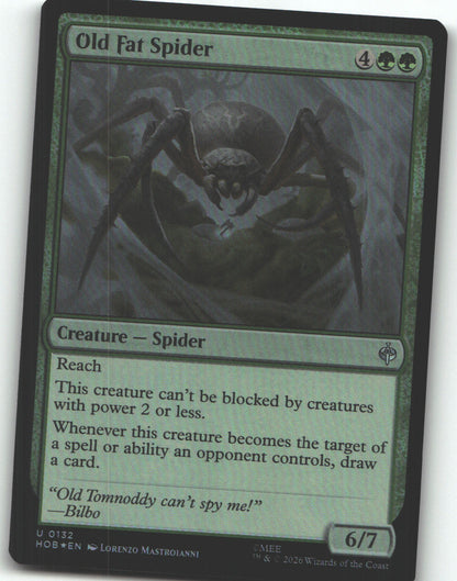 Old Fat Spider
