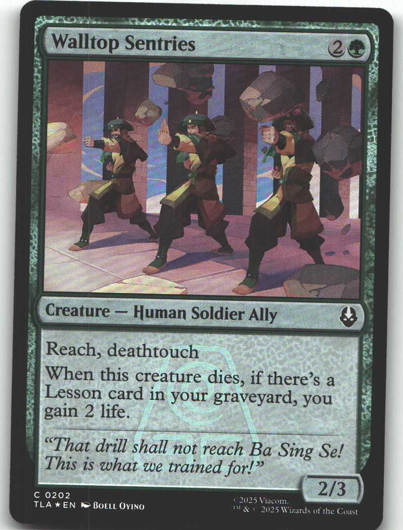 Walltop Sentries