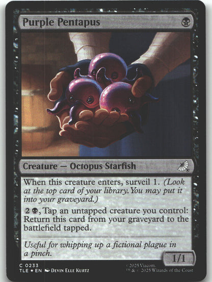 Purple Pentapus