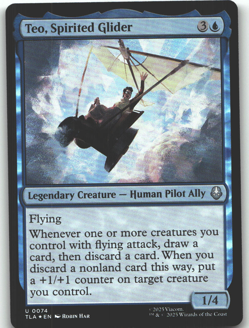 Teo, Spirited Glider
