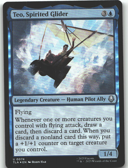 Teo, Spirited Glider