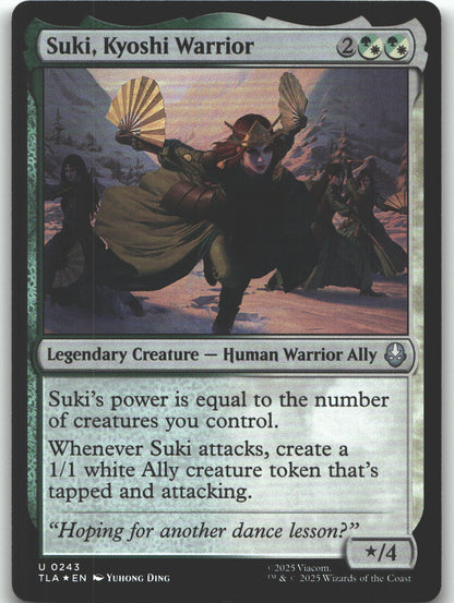 Suki, Kyoshi Warrior