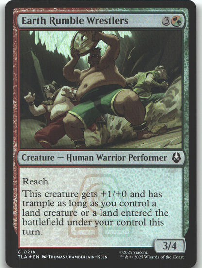 Earth Rumble Wrestlers