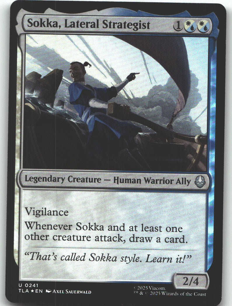 Sokka, Lateral Strategist