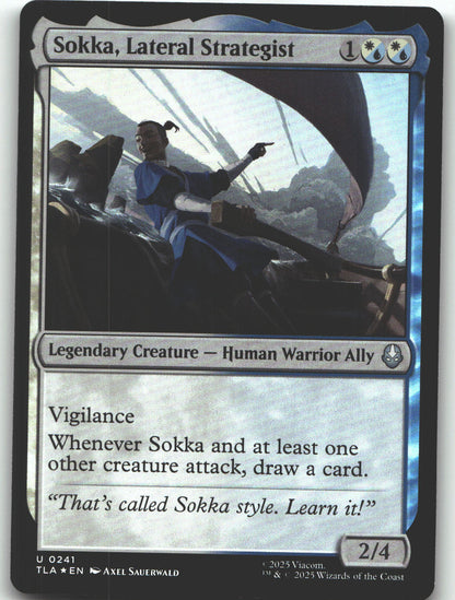 Sokka, Lateral Strategist