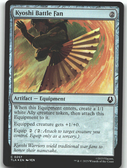 Kyoshi Battle Fan