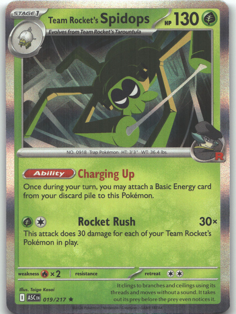 Team Rocket's Spidops