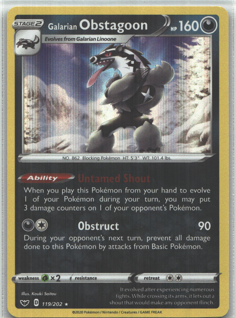 Galarian Obstagoon