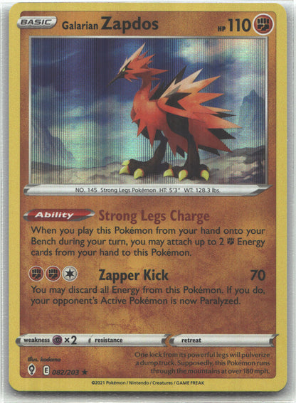 Galarian Zapdos