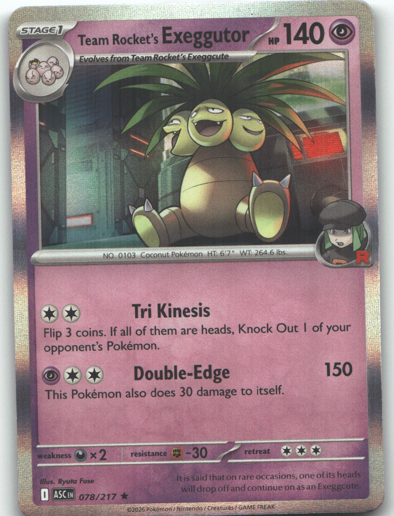 Team Rocket's Exeggutor