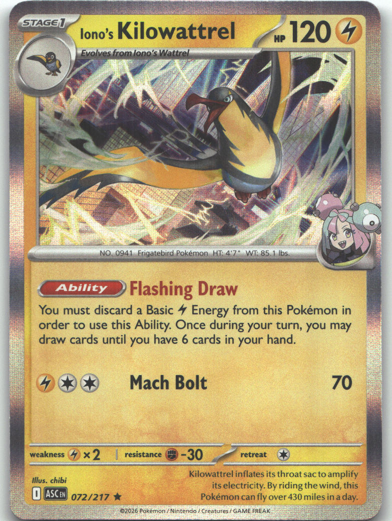 Iono's Kilowattrel