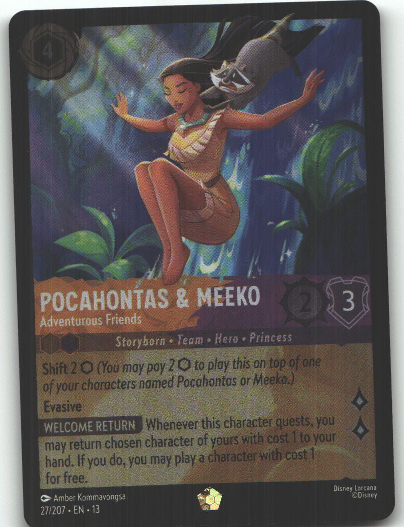 Pocahontas & Meeko - Adventurous Friends