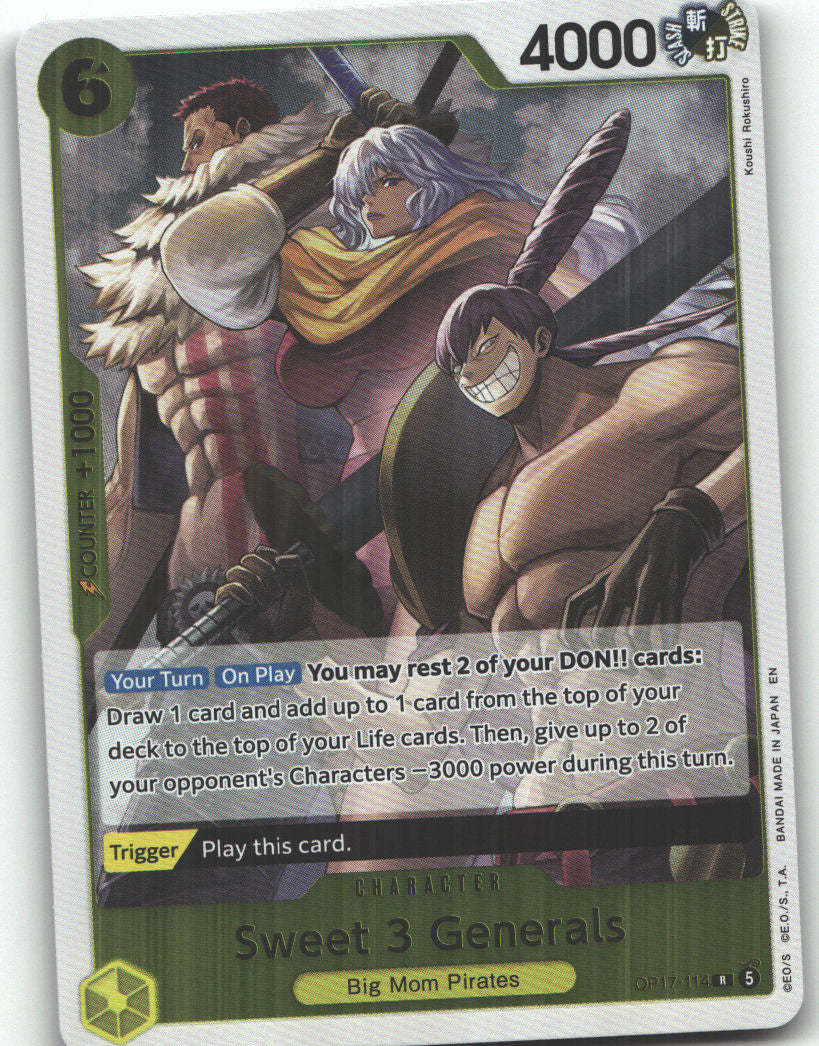 Sweet 3 Generals | Near Mint / English / Foil