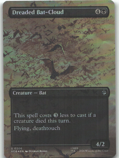 Dreaded Bat-Cloud (Borderless)