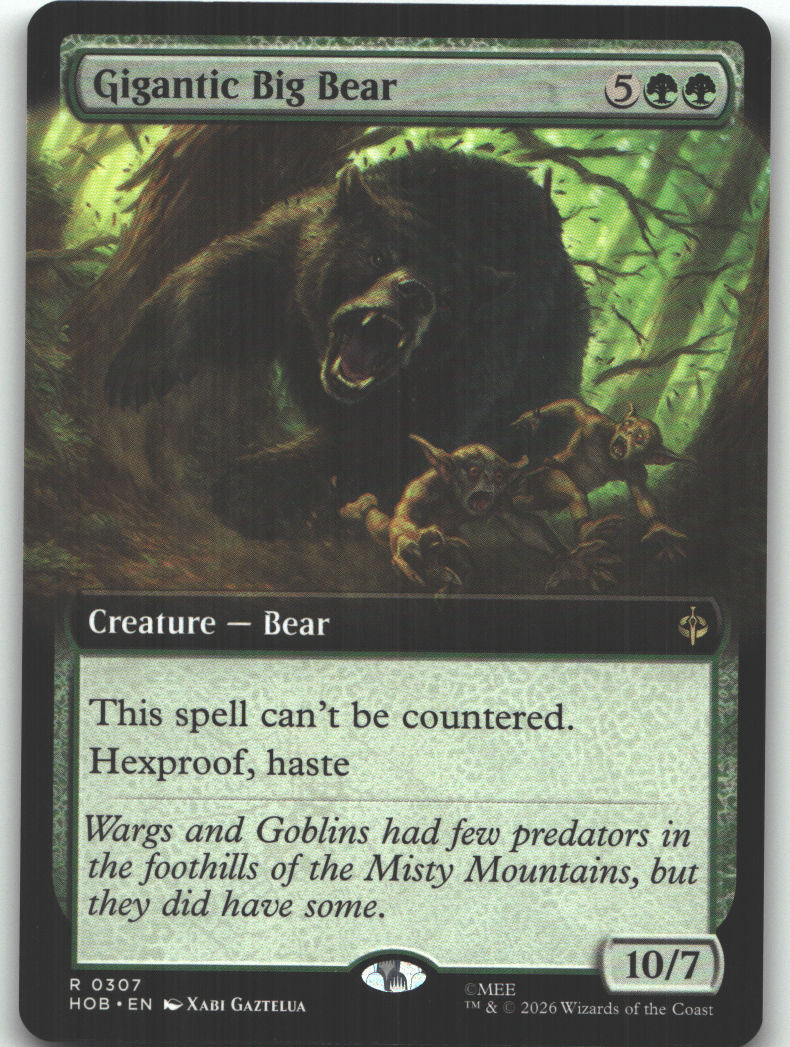 Gigantic Big Bear (Extended Art)