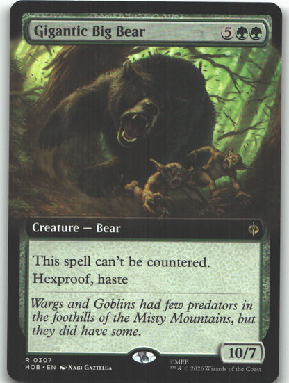 Gigantic Big Bear (Extended Art)