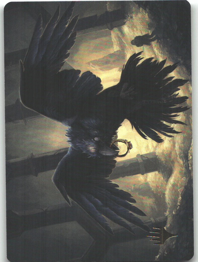 Most Decrepit Old Bird Art Card (Gold-Stamped)