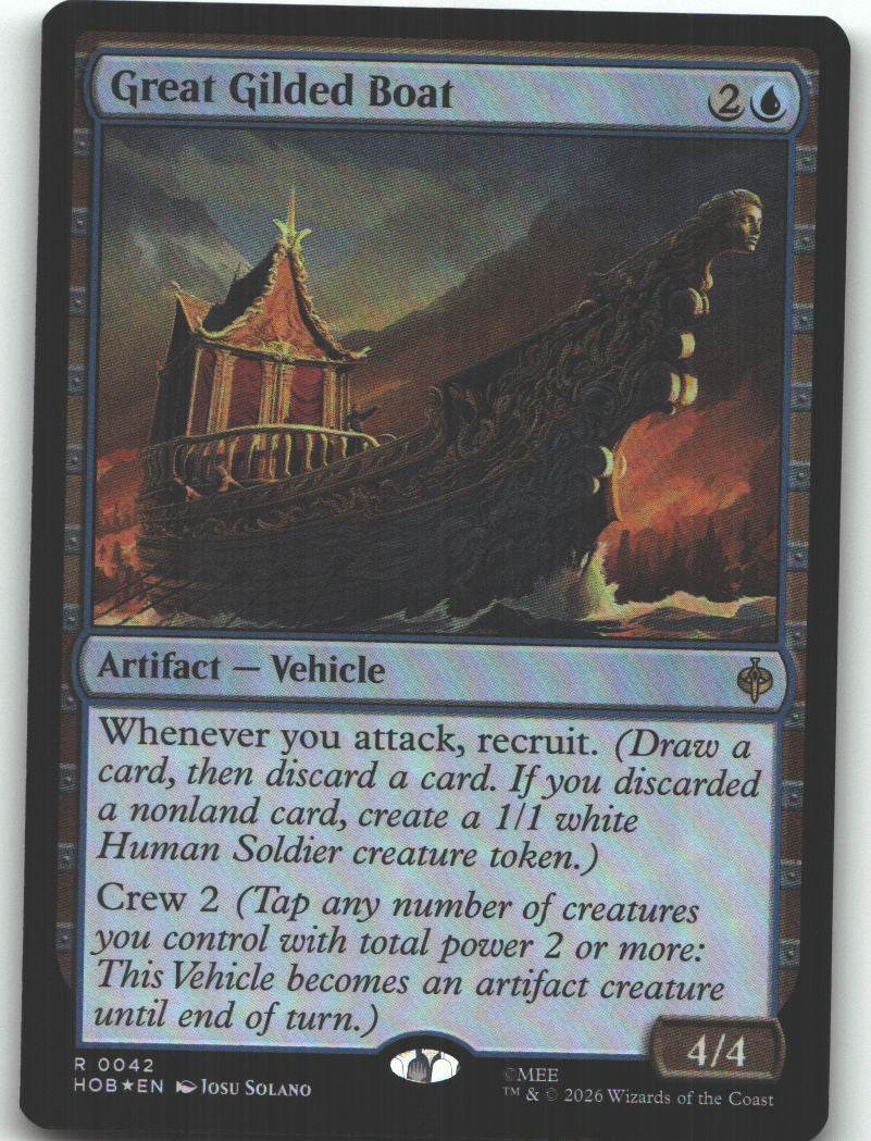 Great Gilded Boat