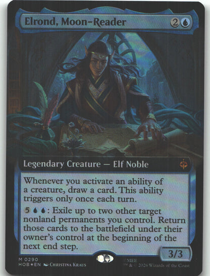 Elrond, Moon-Reader (Extended Art)