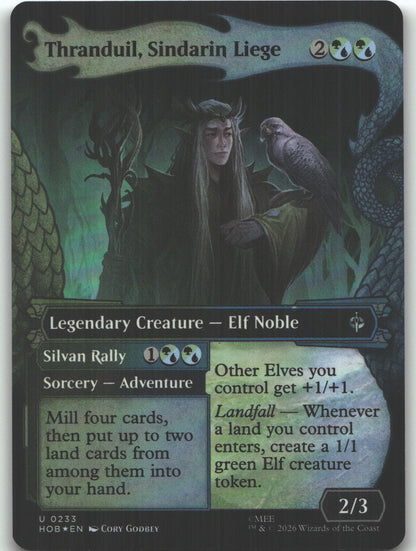 Thranduil, Sindarin Liege (Showcase)