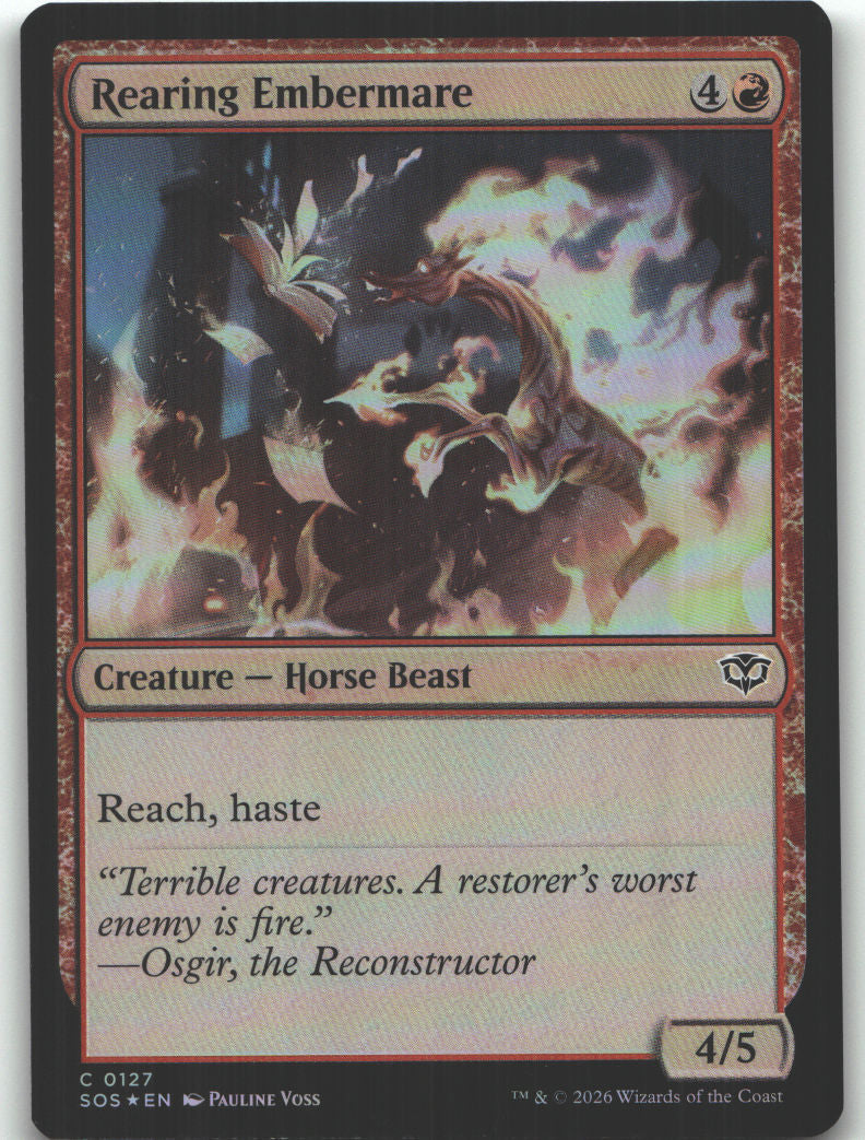 Rearing Embermare