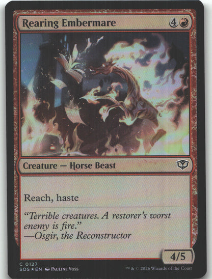 Rearing Embermare