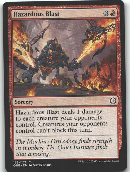 Hazardous Blast