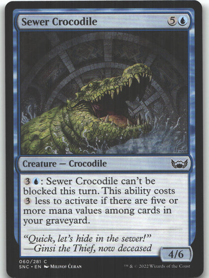 Sewer Crocodile
