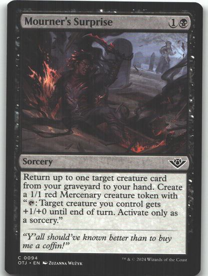 Mourner's Surprise