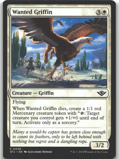 Wanted Griffin