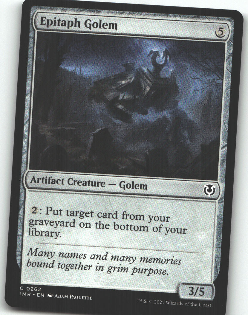 Epitaph Golem