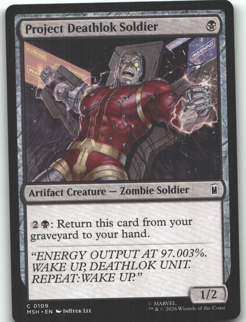 Project Deathlok Soldier
