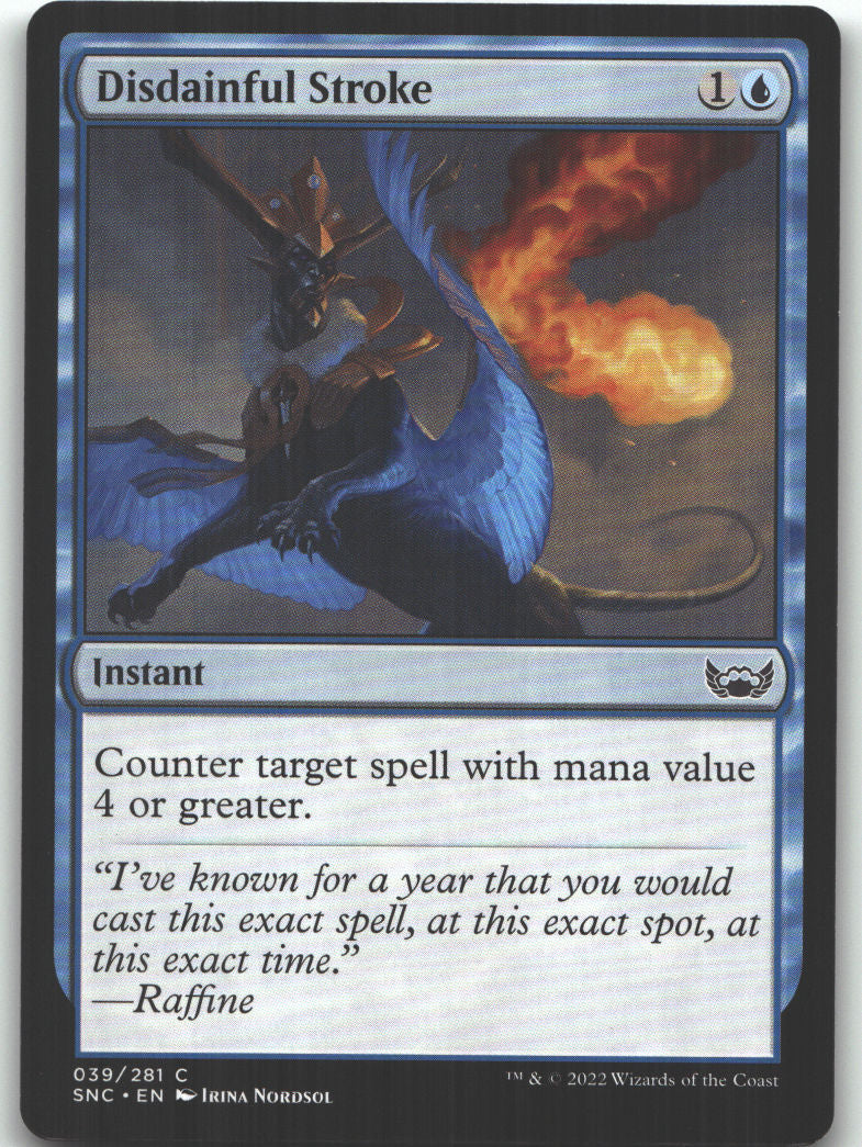 Disdainful Stroke