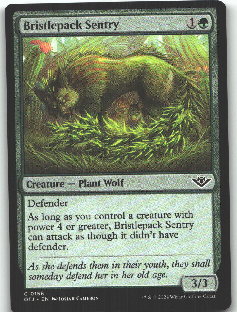 Bristlepack Sentry
