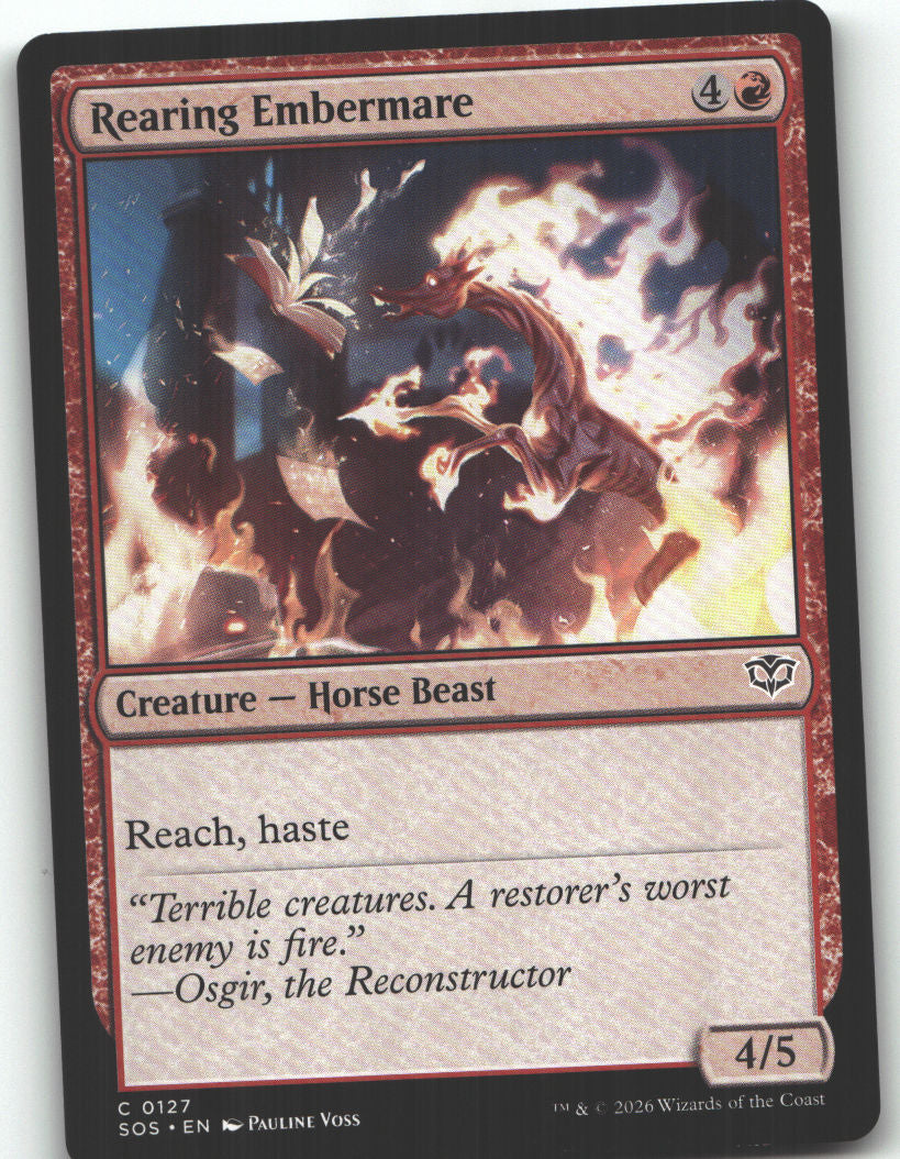 Rearing Embermare