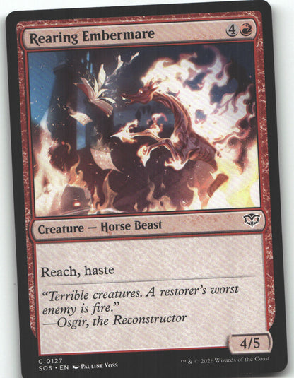 Rearing Embermare