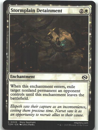Stormplain Detainment