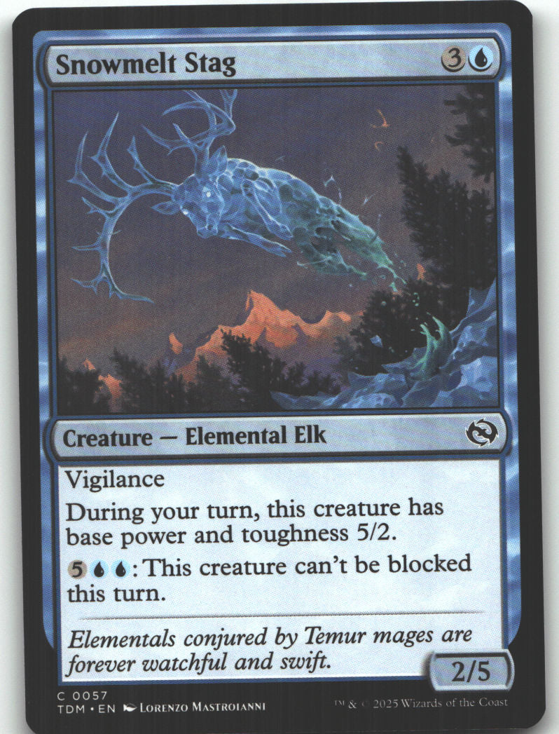 Snowmelt Stag
