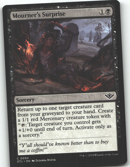 Mourner's Surprise