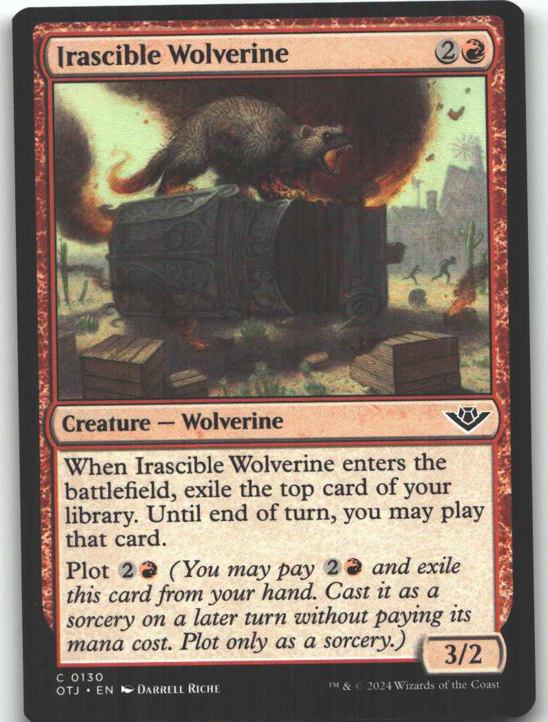 Irascible Wolverine