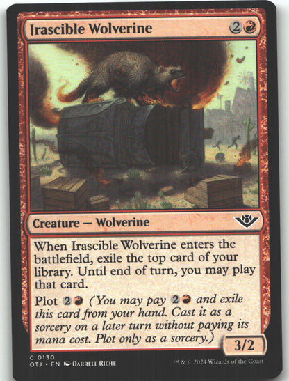 Irascible Wolverine