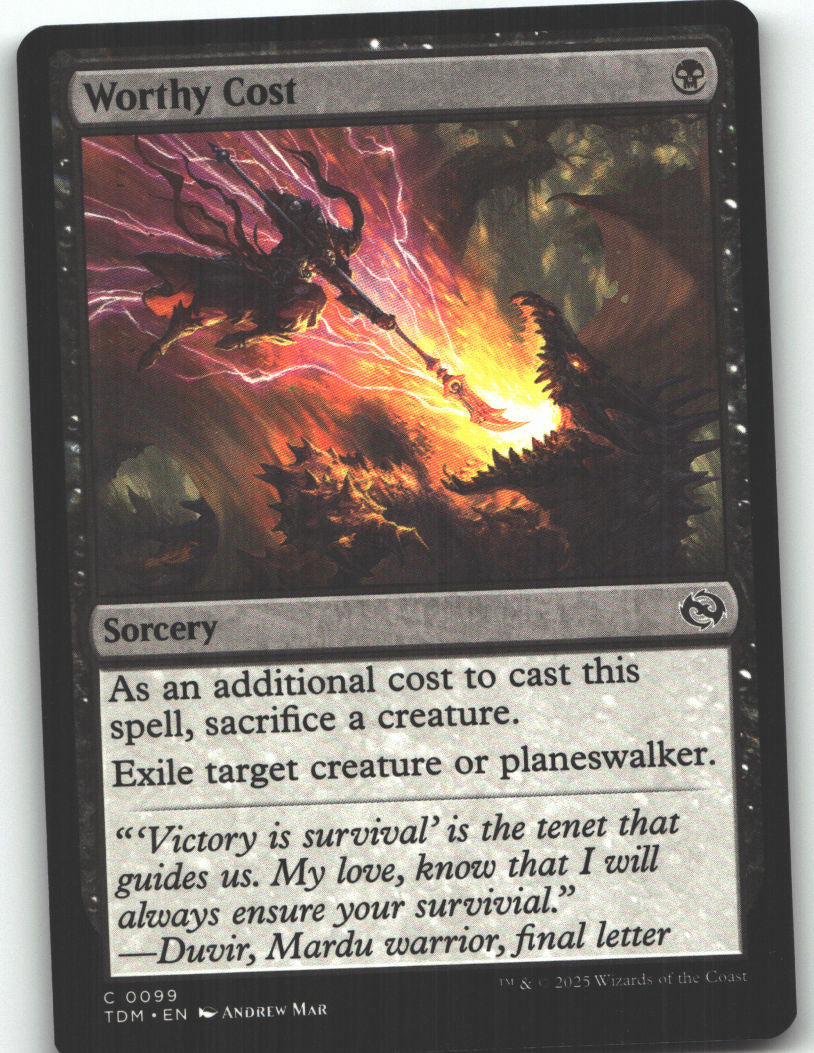 Worthy Cost