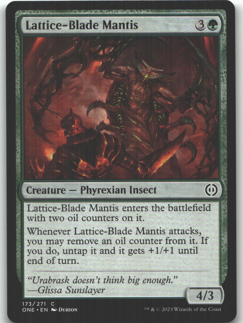 Lattice-Blade Mantis