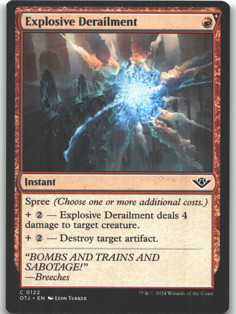 Explosive Derailment